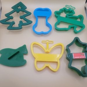 Lot of Vintage Cookie Cutters Wilton Ekco